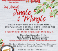 You’re Invited: 2nd Annual Jingle & Mingle with Membership Meeting