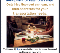 Hire only a Licensed Operator for your Valentines Day plans